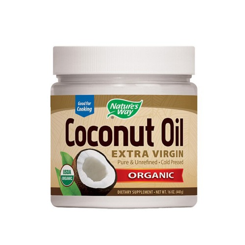 네이쳐스웨이 EfaGold 코코넛오일 퓨어 엑스트라 버진 16oz Nature&#039;s Way EfaGold Coconut Oil, Pure Extra Virgin 16 oz