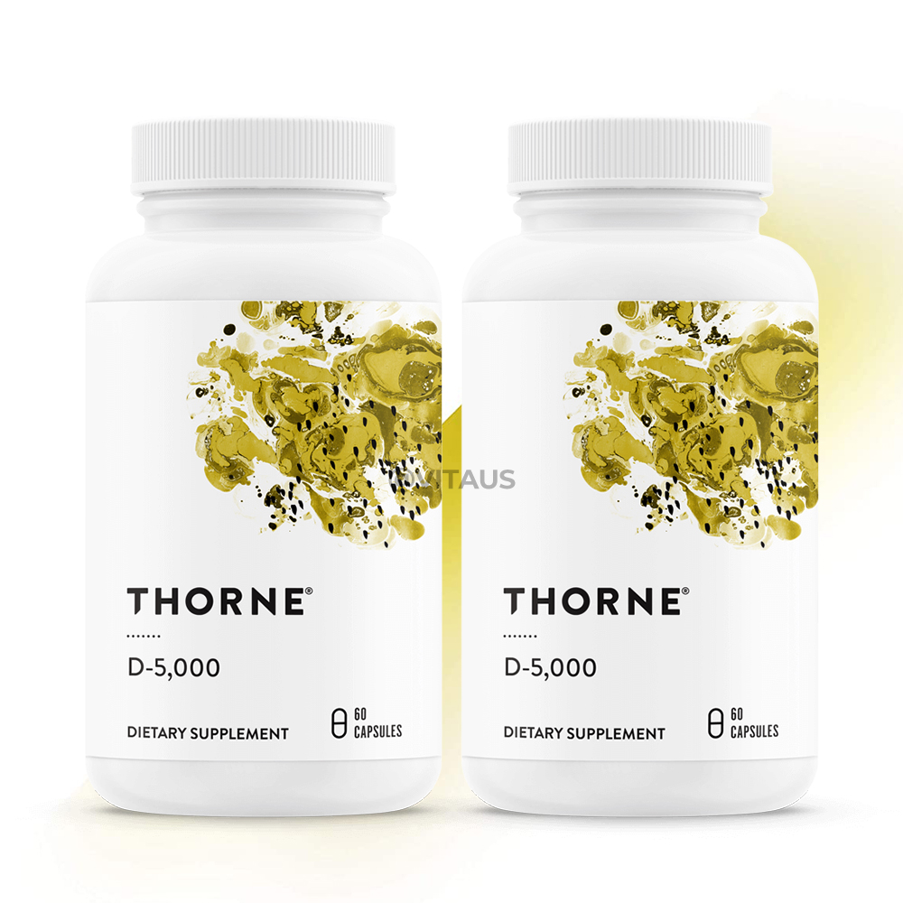 Thorne Research 쏜리서치 손리서치 비타민D 5000IU 60캡슐 2병