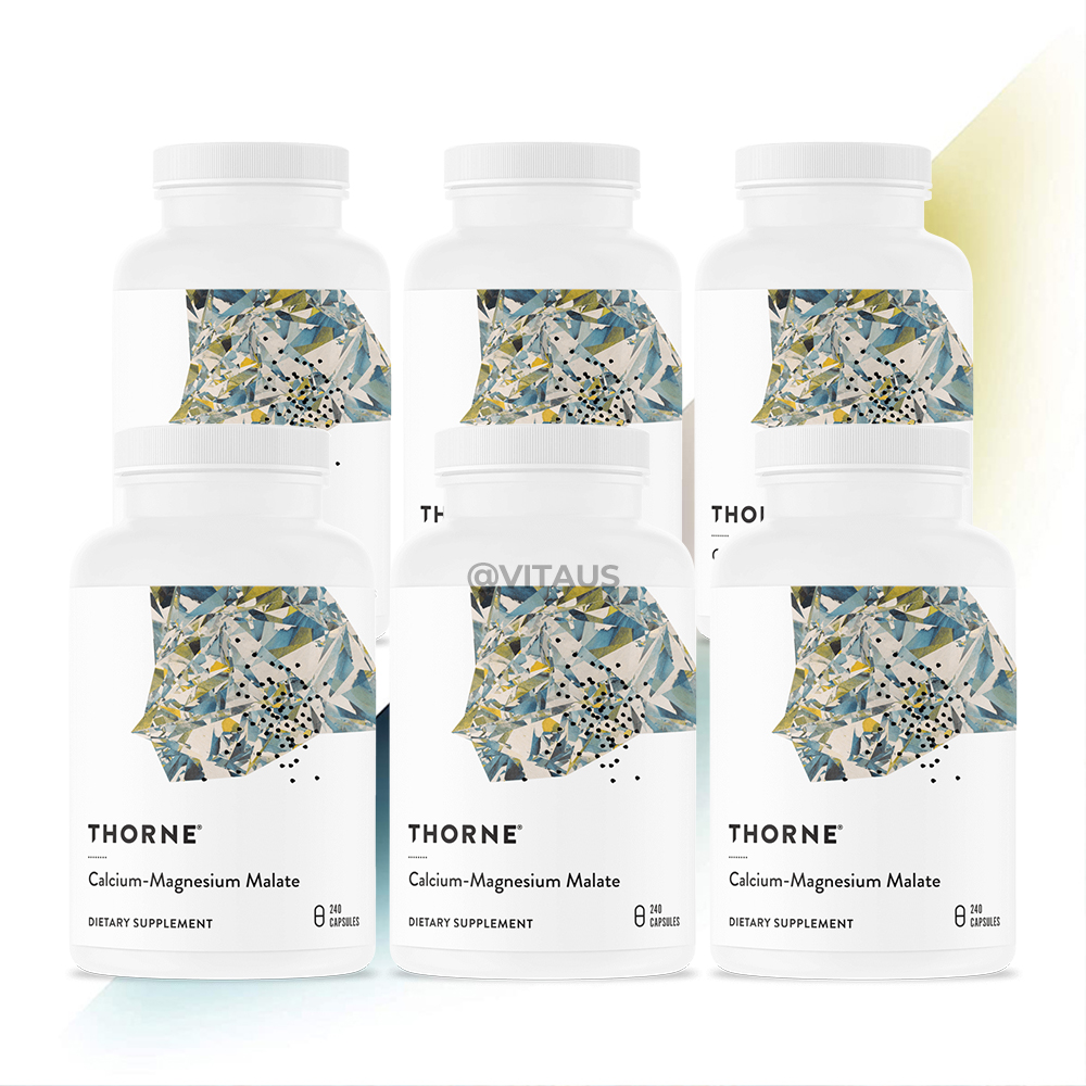 Thorne Research 쏜리서치 손리서치 칼슘 마그네슘 고약사 240캡슐 6병